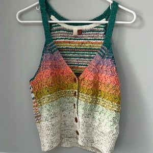 Pilcro tank sweater from Anthropologie. Excellent condition